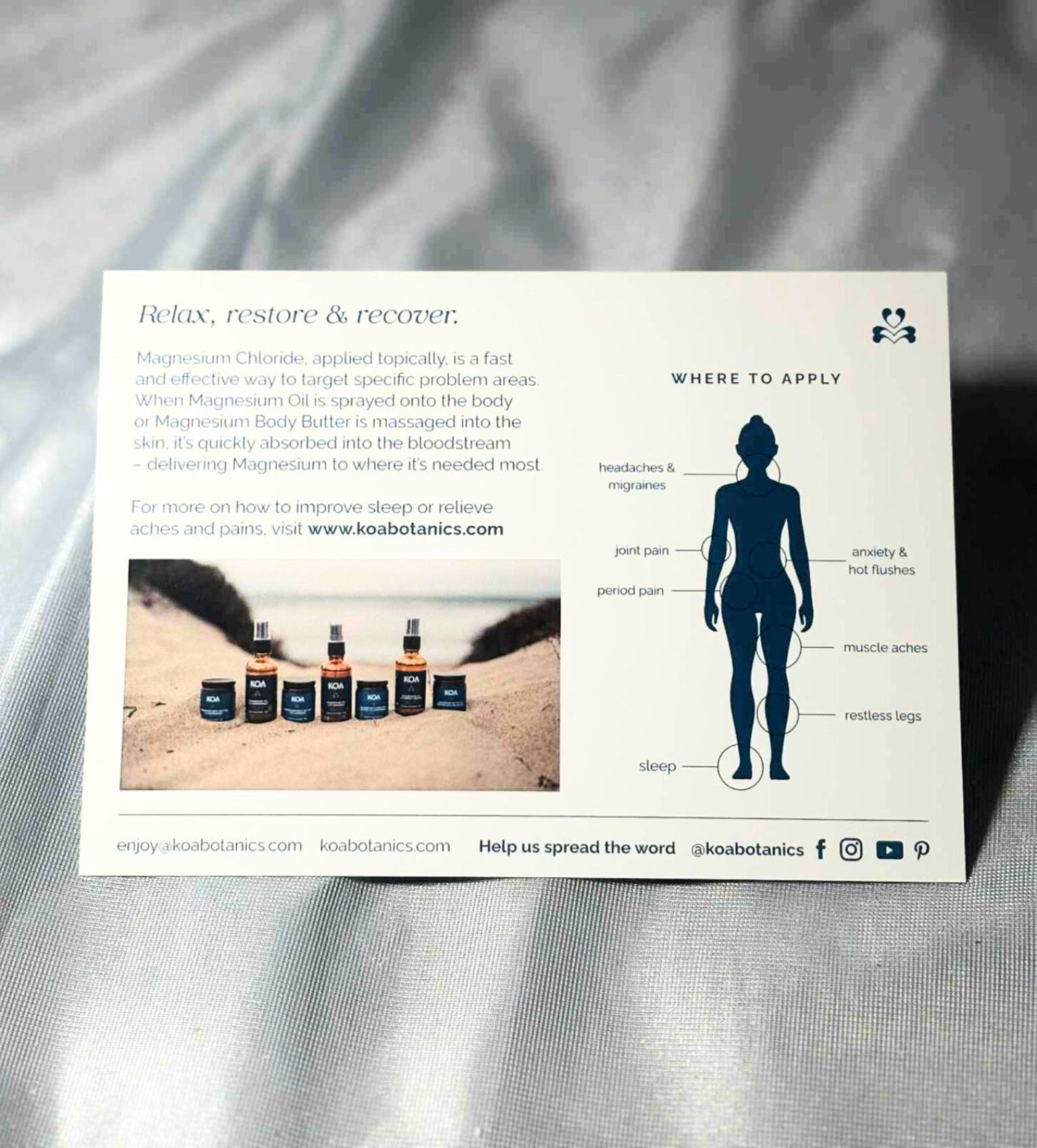 KOA Magnesium Oil - Lavender